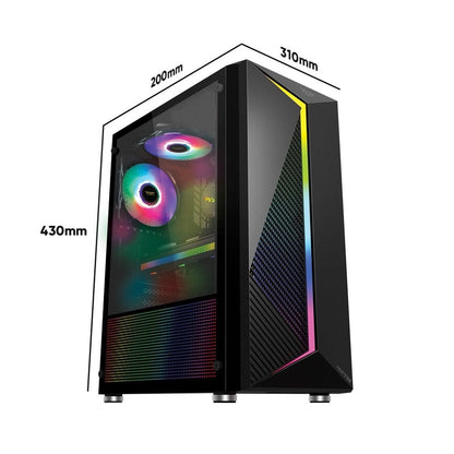 Armaggeddon Nimitz N3 ATX Gaming Case - RetroguySA