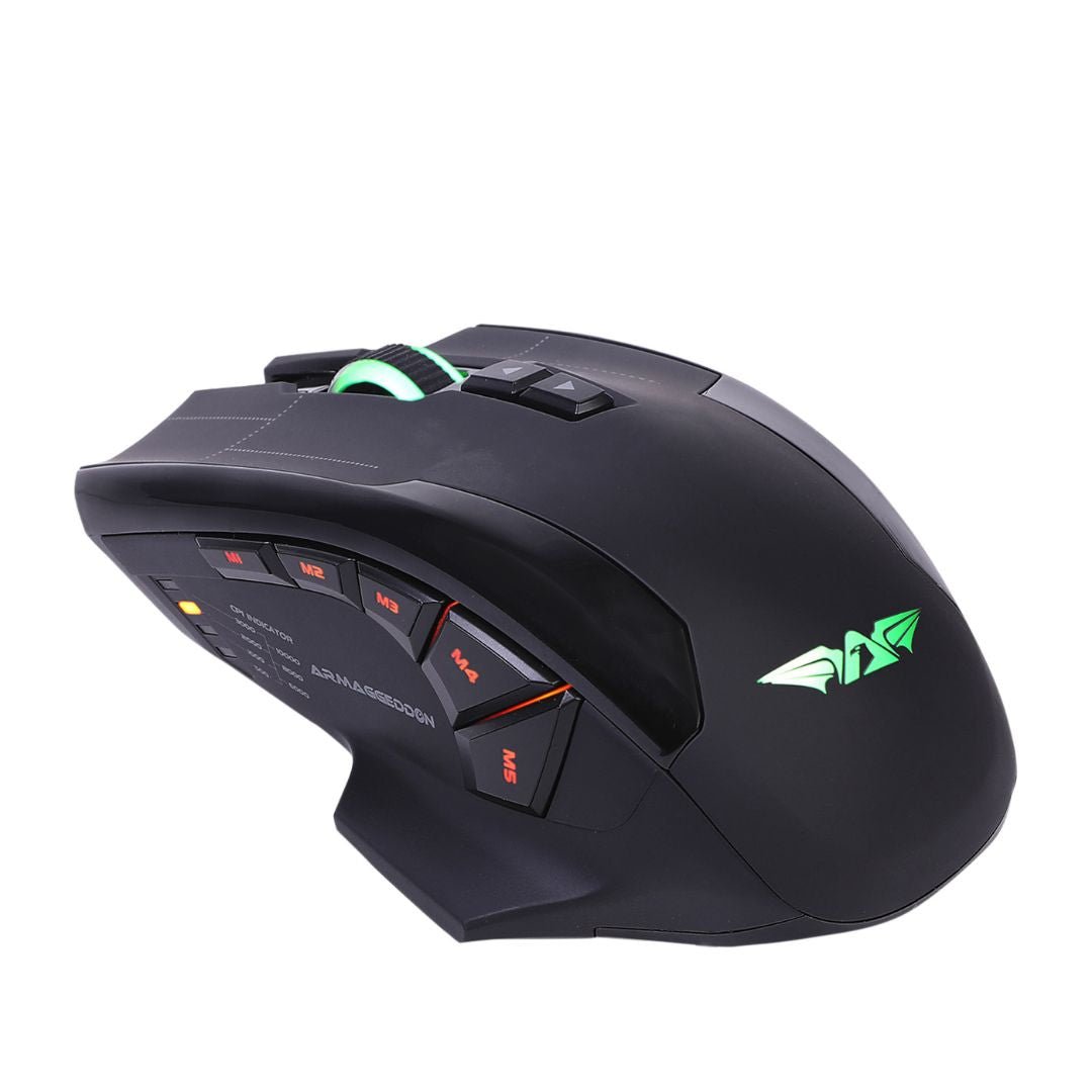 Armaggeddon NRO - 5 STARSHIP III RGB Laser Gaming Mouse - RetroguySA