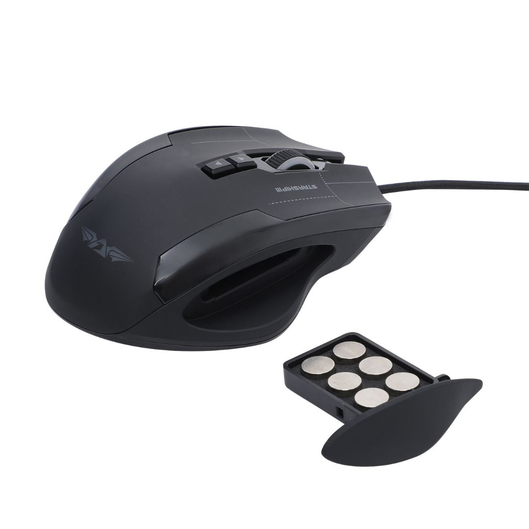 Armaggeddon NRO - 5 STARSHIP III RGB Laser Gaming Mouse - RetroguySA