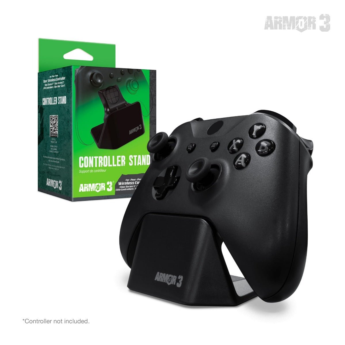 Armor3 Controller Stand for Xbox Controller - Black - RetroguySA