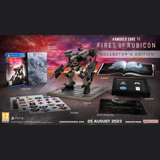 Armored Core VI Fires Of Rubicon: Collector's Edition | PS4 | Playstation 4 - RetroguySA