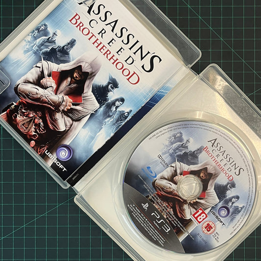 Assassins Creed: Brotherhood | Playstation 3 | PS3 | Used Game - RetroguySA
