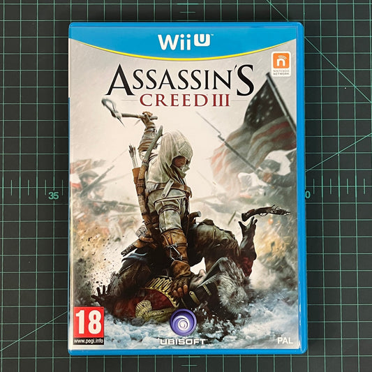 Assassin's Creed III (3) | Wii U | Nintendo Wii U | Used Game - RetroguySA
