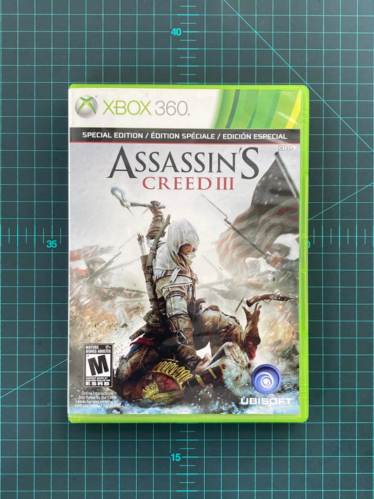 Assassin's Creed III (Special Edition) | XBOX 360 | Used Game | NTSC - RetroguySA