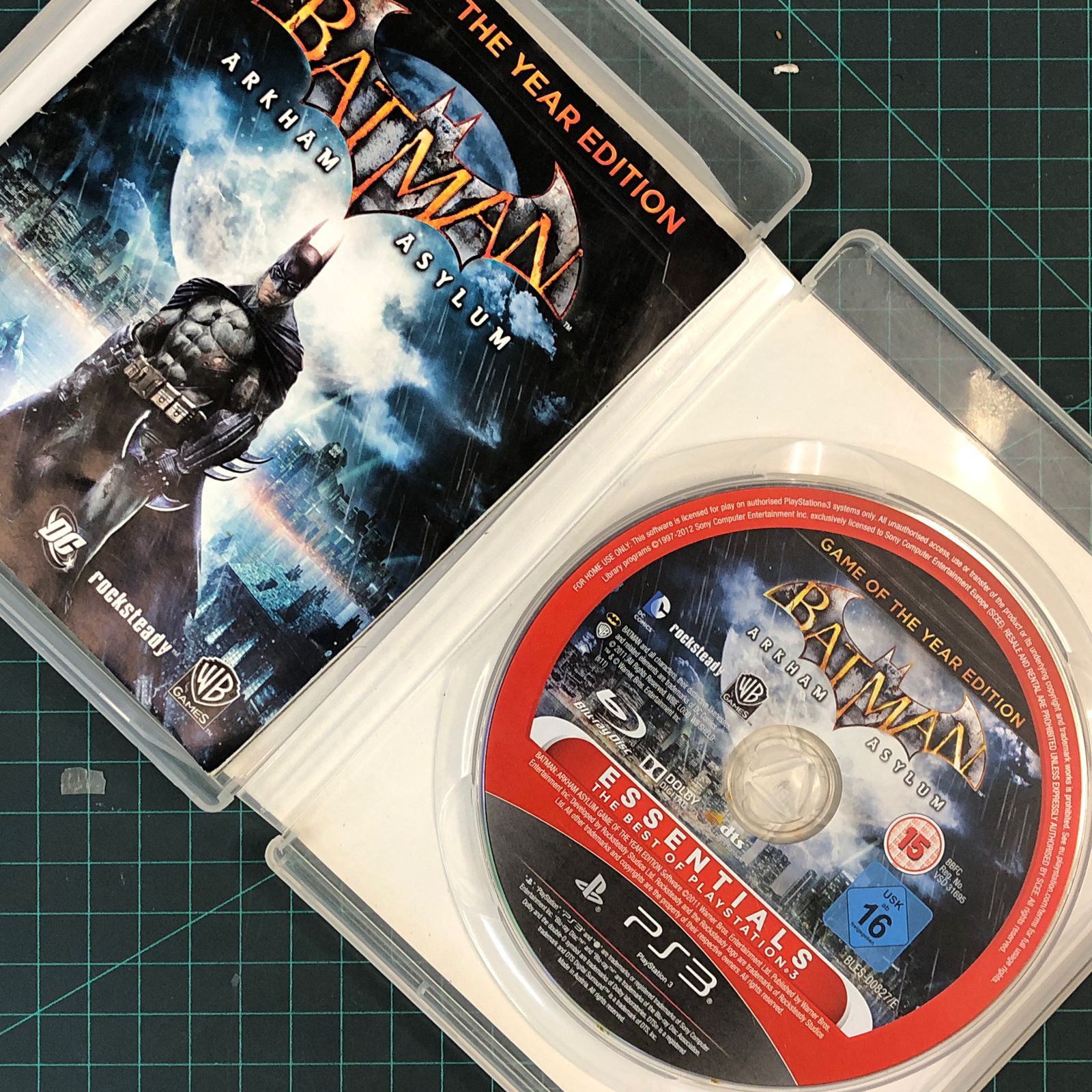 Batman: Arkham Asylum | Essentials | Game of the year edition | PS3 | Used Game - RetroguySA