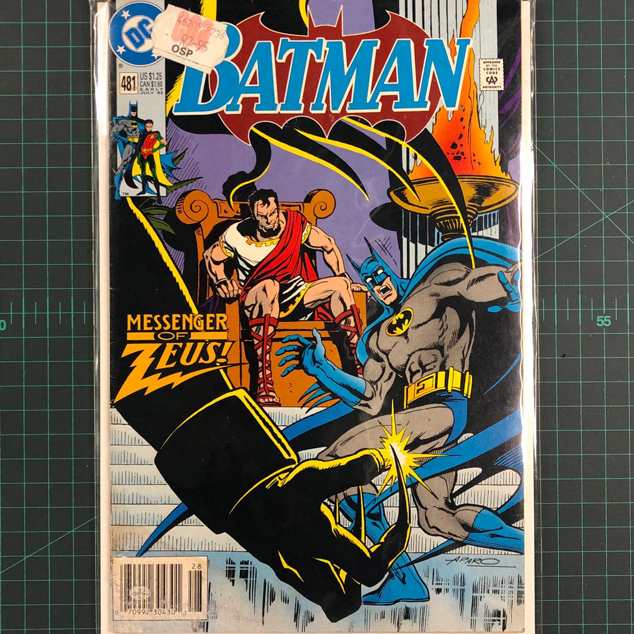 Batman Vol 1 481 | 1992 | Key Issue | Comic | DC | Comic Book - RetroguySA