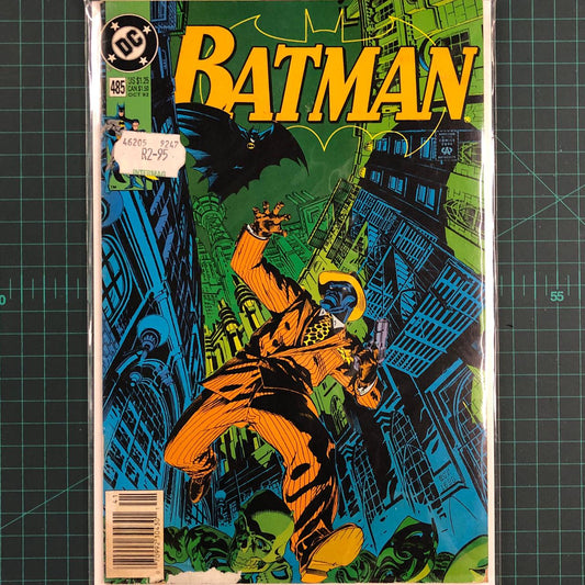Batman Vol 1 485 | 1992 | Comic | DC | Comic Book - RetroguySA
