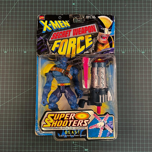 Beast | X - Men: Secret Weapon Force Super Shooter | 1997 | Toy Biz | Figurine | Collectible | Toy | New Sealed (Copy) - RetroguySA