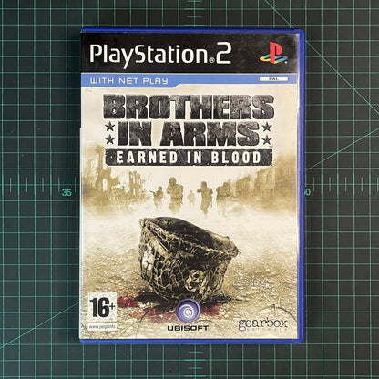 Brothers in Arms Earned in Blood | PS2 | Playstation 2 | Used Game | No Manual - RetroguySA
