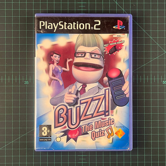 BUZZ!: The Music Quiz | PS2 | PlayStation 2 | NFS | Used Game - RetroguySA