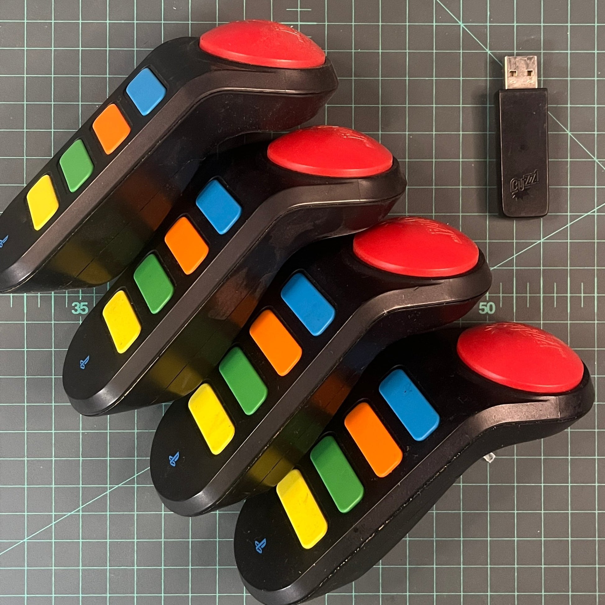 Buzz Wireless Quiz TV Buzzers | Playstation 3 | PS3 | | Accessories - RetroguySA