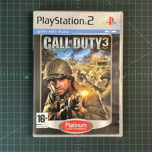 Call of Duty 3 | PS2 | Playstation 2 | Platinum | Used Game - RetroguySA
