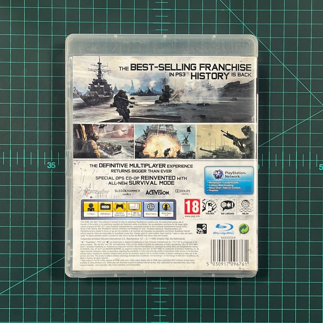 Call of Duty: Modern Warfare 3 | PlayStation 3 | PS3 | Used Game|No manual - RetroguySA