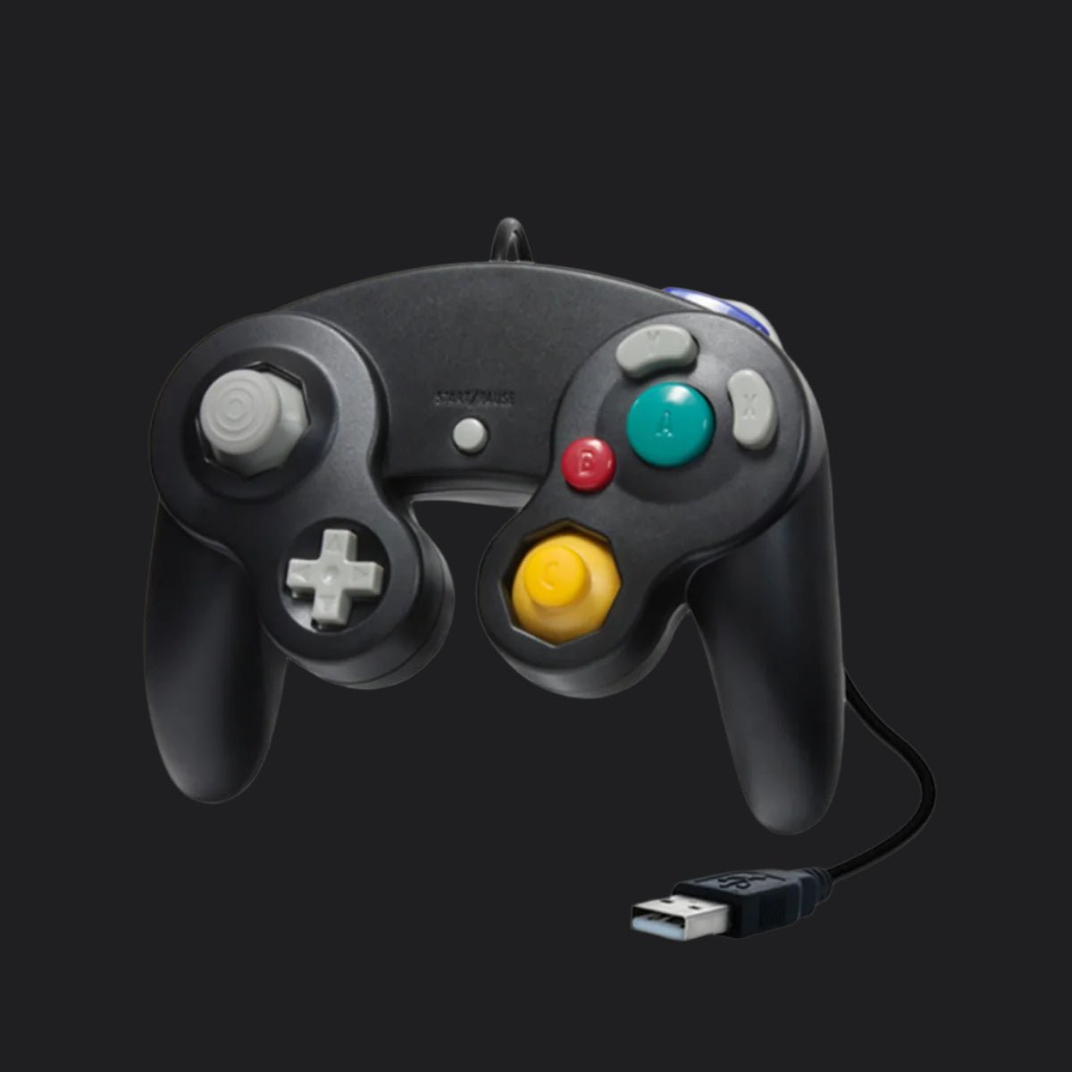 CirKa Premium USB Controller For PC/ Mac - Black - RetroguySA
