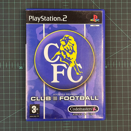 Club Football: Chelsea 2003 - 04 Season | PS2 | PlayStation 2 | Used Game - RetroguySA