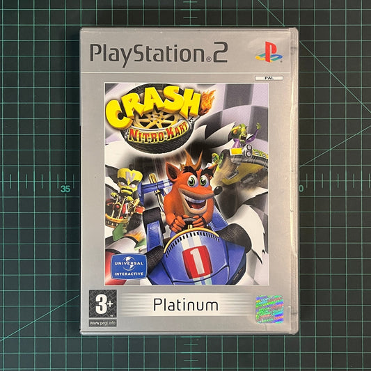 Crash Nitro Kart | PS2 | Playstation 2 | Platinum | Used Game - RetroguySA