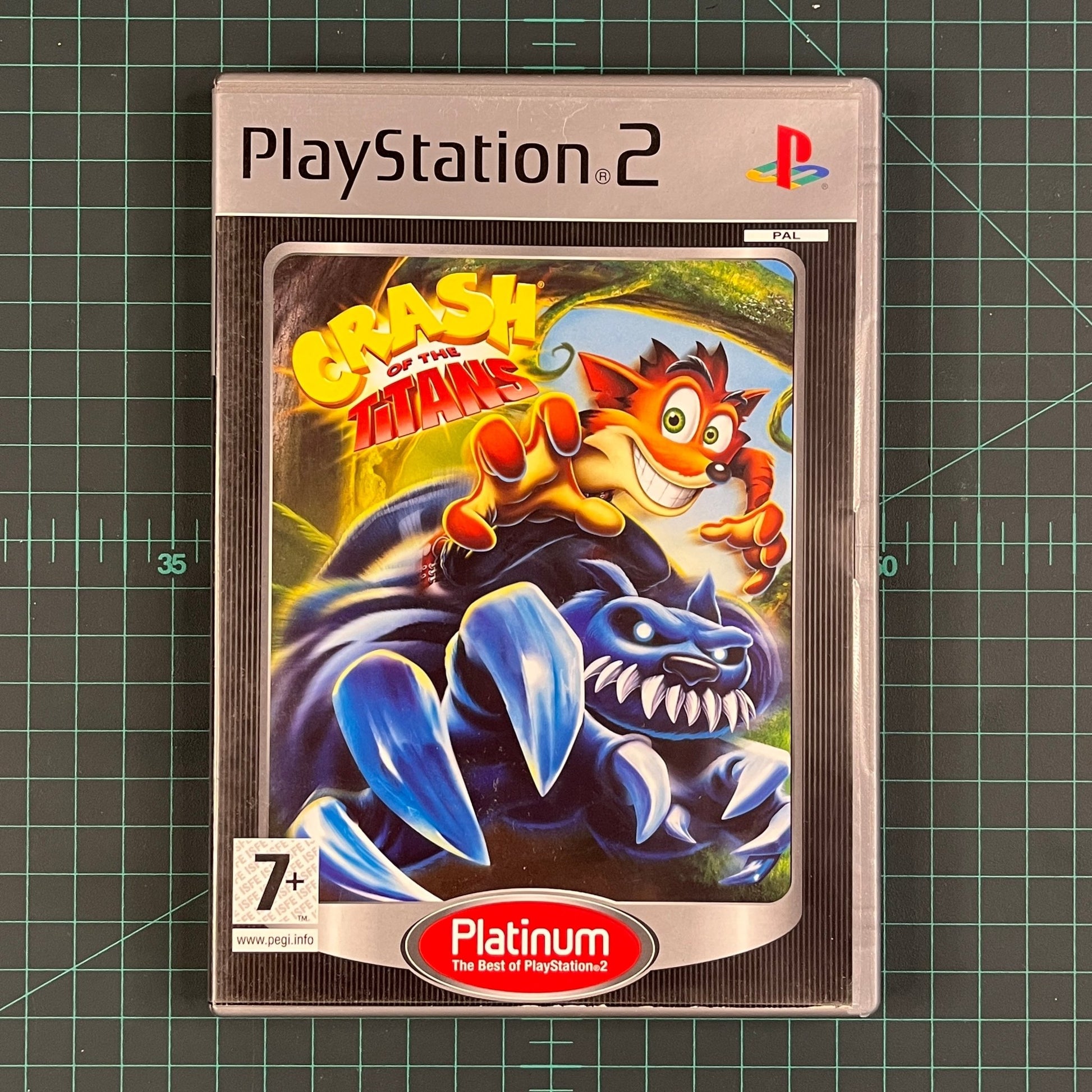 Crash of the Titans | PS2 | Playstation 2 | Platinum | Used Game | No Manual - RetroguySA