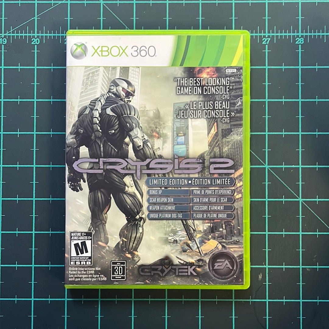 Crysis 2 | XBOX 360 | NTSC | Used Game - RetroguySA