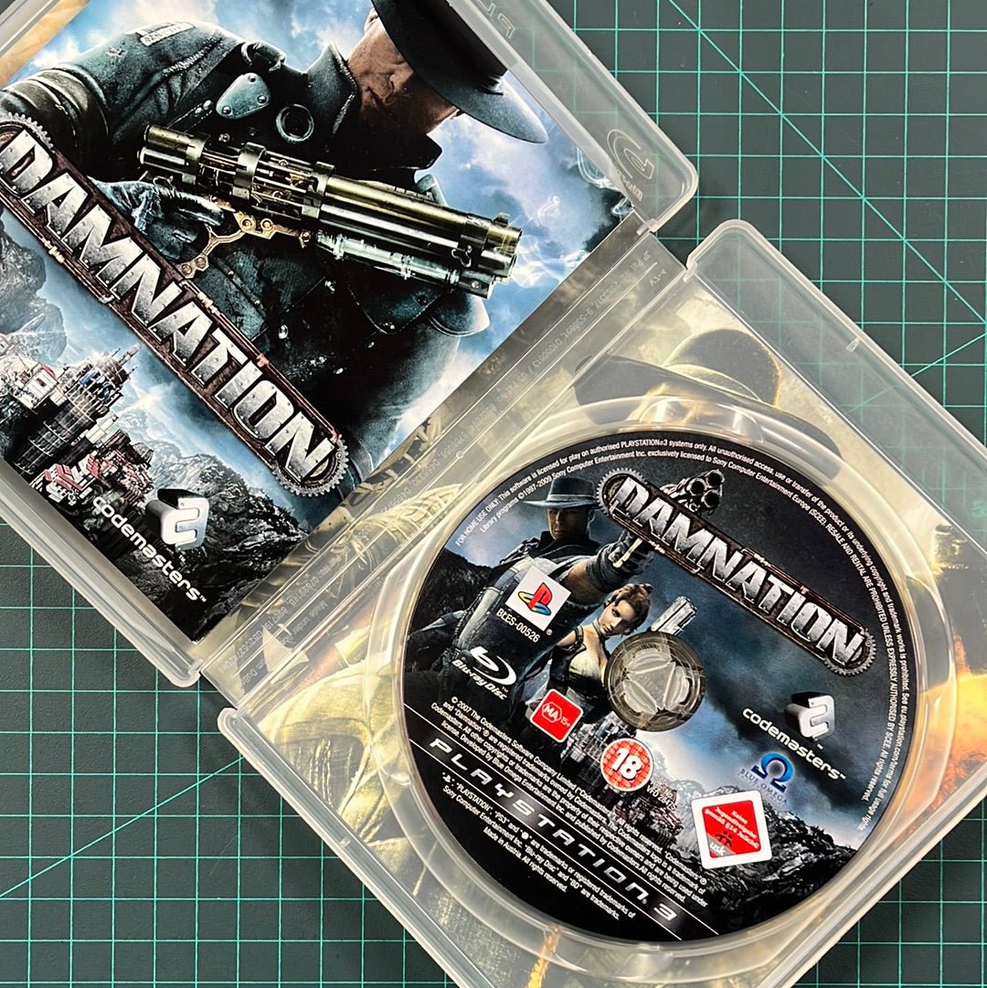 Damnation | PS3 | PlayStation 3 | Used game - RetroguySA