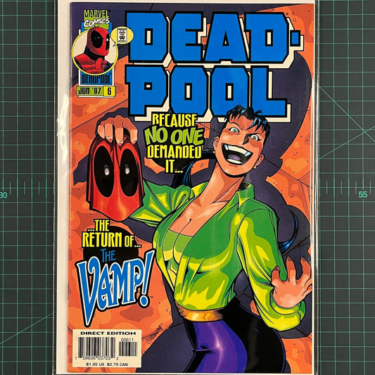 Deadpool 6 | 1997 | Comic | Marvel | Comic Book - RetroguySA