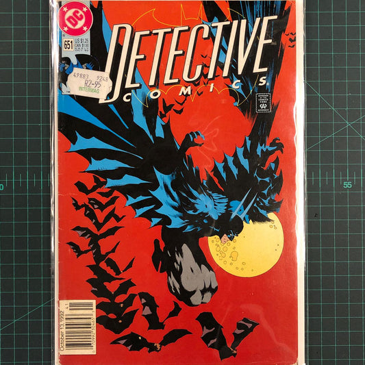 Detective Comics 651 | 1992 | Comic | DC | Comic Book - RetroguySA