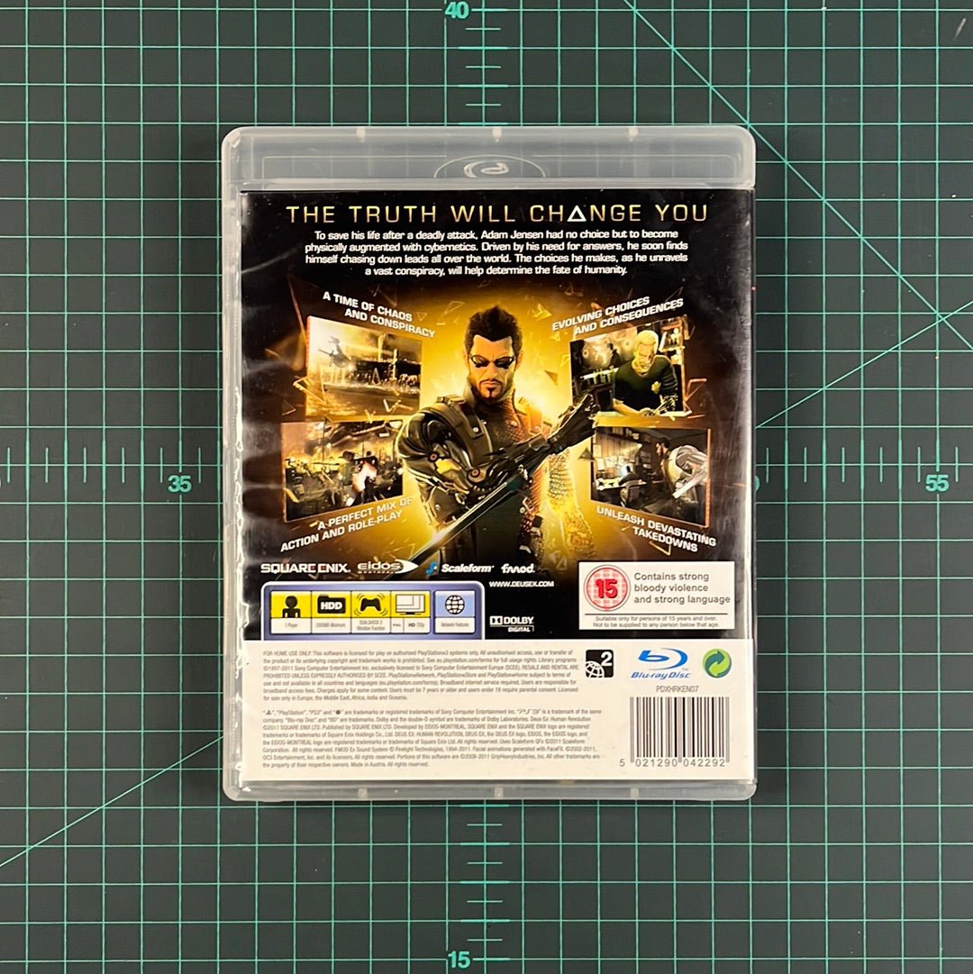 Deus Ex: Human Revolution | PlayStation 3 | PS3 | Used Game - RetroguySA