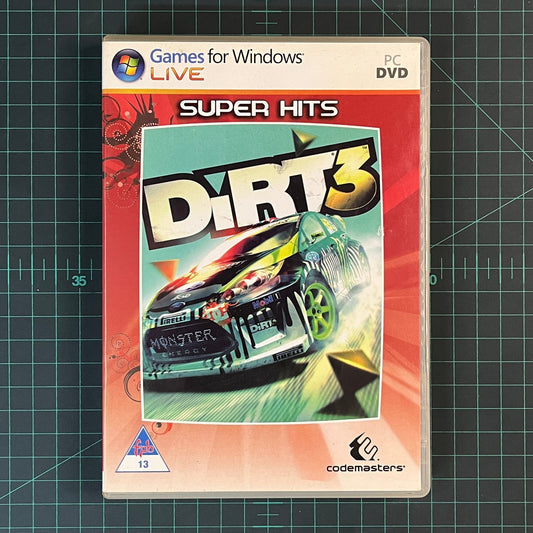 Dirt 3 | Super Hits | PC | Used Game - RetroguySA