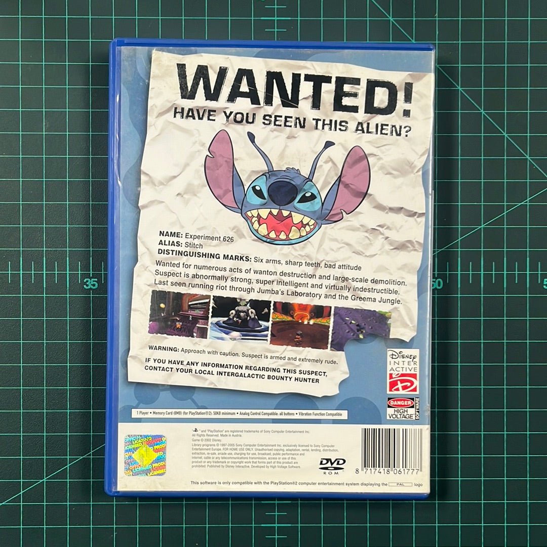 Disney's Stitch: Experiment 626 | PS2 | PlayStation 2 | Used Game - RetroguySA