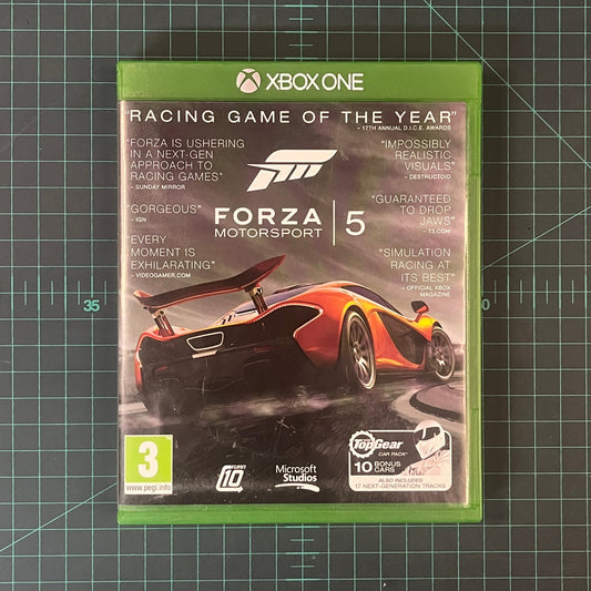 Forza 5 Motorsport | Xbox One | Used Game | No Manual - RetroguySA