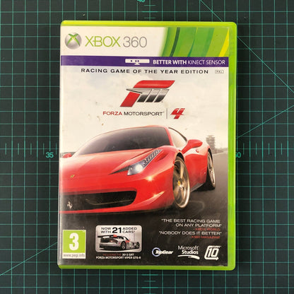 Forza Motorsport 4: Racing Game Of The Year Edition | XBOX 360 | Used Game - RetroguySA