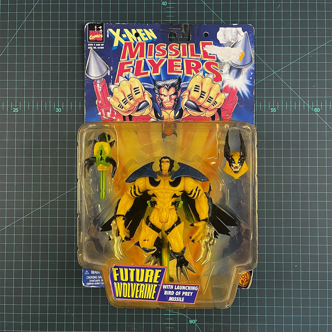 Future Wolverine | X - Men: Missile Flyers | 1997 | Toy Biz | Figurine | Collectible | Toy | New - RetroguySA