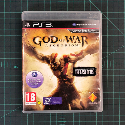 God of War: Ascension | PS3 | Playstation 3 | Used Game - RetroguySA