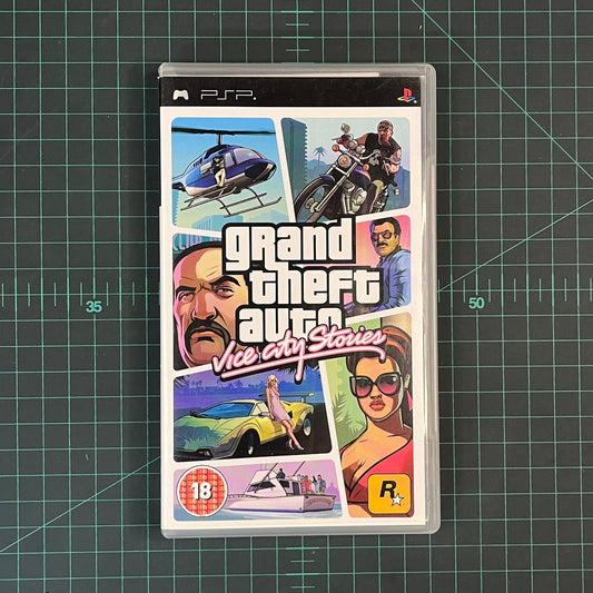 Grand Theft Auto: Vice City Stories | PSP | Used Game - Including Map - RetroguySA