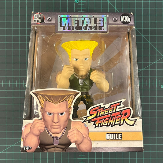 Guile | Street Fighter | M306 | Die Cast Metal | Jada Toys | Figurine | Collectible | Toy | CIB - RetroguySA
