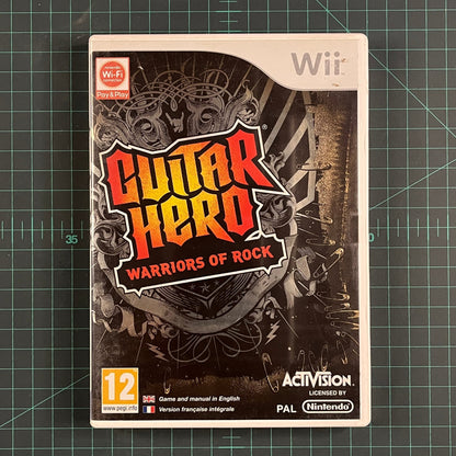Guitar Hero: Warriors Of Rock | Nintendo Wii | Used Game | - RetroguySA