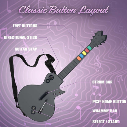 Hyperkin Hyper Jammer Wireless Guitar for PC/PS3 - RetroguySA
