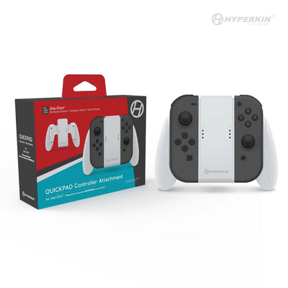 Hyperkin QUICKPAD Controller Attachment for Switch and Switch OLED - White - RetroguySA