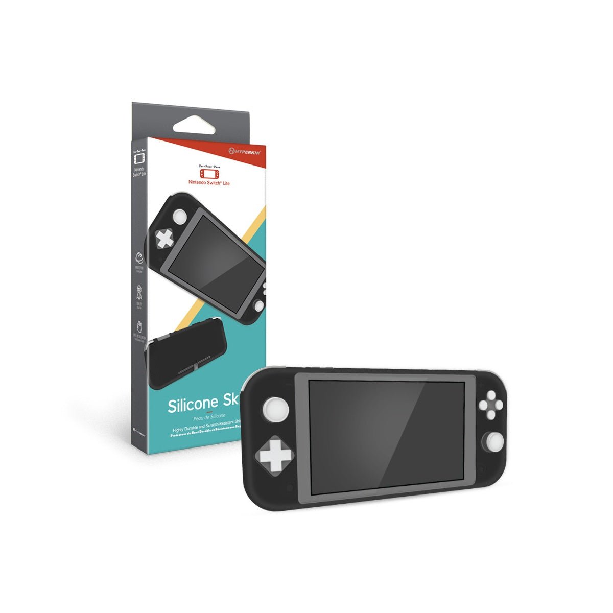 Hyperkin Silicone Skin for Nintendo Switch Lite - Black - RetroguySA