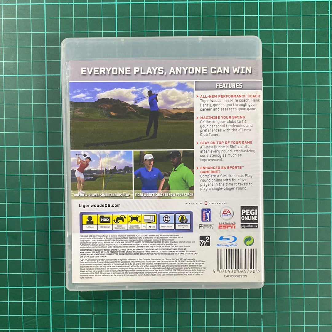 Tiger Woods PGA Tour 09 | PlayStation 3 | PS3 | Used Game