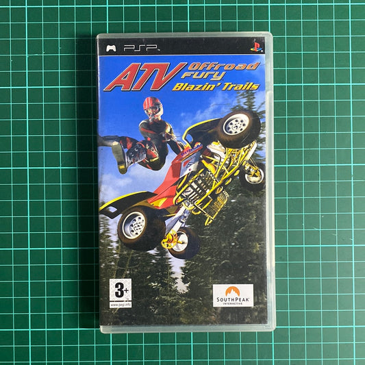 ATV Offroad Fury Blazin' Trails | PSP | Used Game