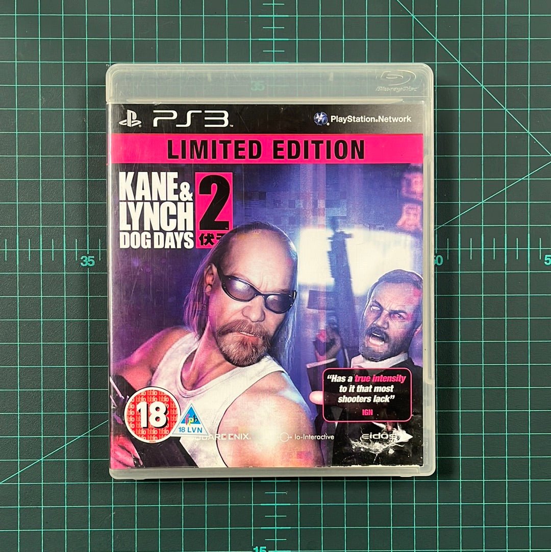 Kane & Lynch 2: Dog Days | Limited Edition | PS3 | PlayStation 3 | Used game - RetroguySA