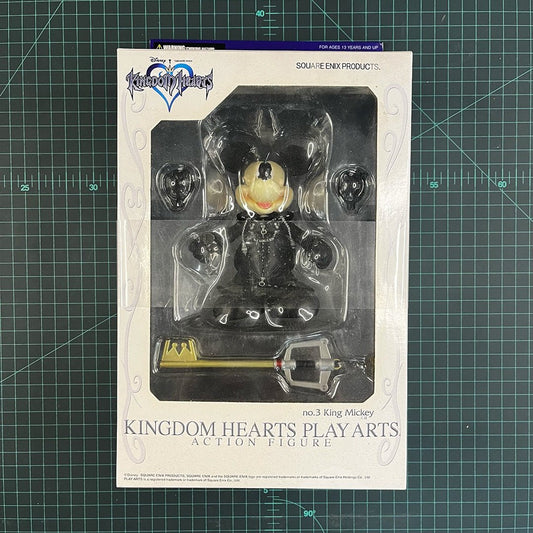 King Mickey No. 3 | Play Arts | Kingdom Hearts | Square Enix | Figurine | Collectible | Toy | New Sealed - RetroguySA