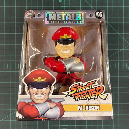M. Bison | Street Fighter | M307 | Die Cast Metal | Jada Toys | Figurine | Collectible | Toy | CIB (Copy) - RetroguySA
