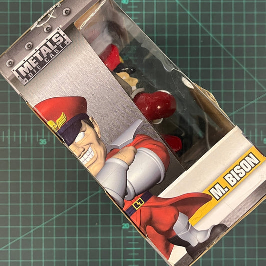 M. Bison | Street Fighter | M307 | Die Cast Metal | Jada Toys | Figurine | Collectible | Toy | CIB (Copy) - RetroguySA