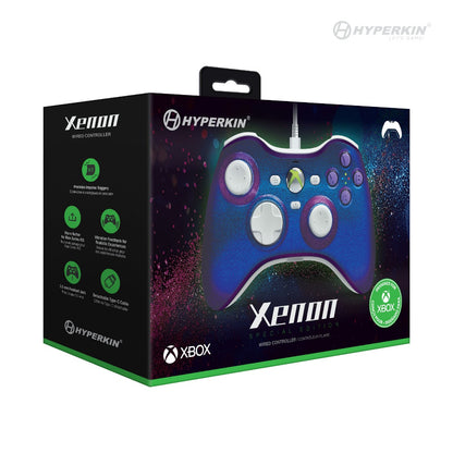 Hyperkin Xenon Wired Xbox Controller - Twilight Galaxy