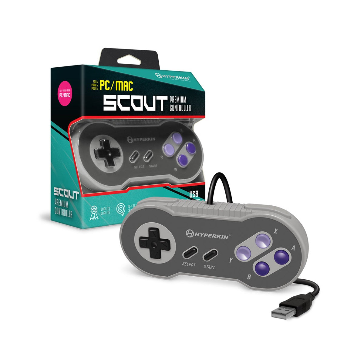 Hyperkin Scout Premium USB Controller For PC/Mac