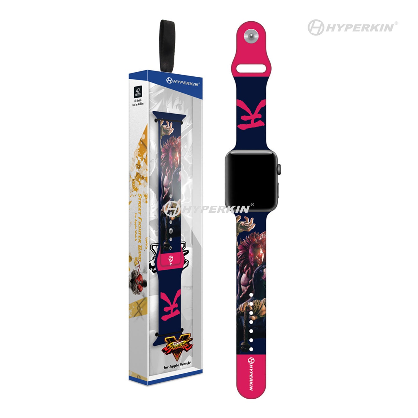 Hyperkin Street Fighter Raging Demon Band Apple Watch