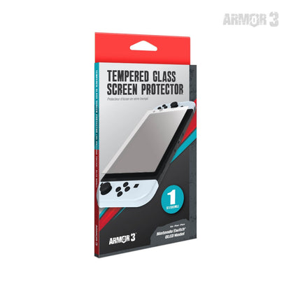 Armor3 Tempered Glass Screen Protector For Nintendo Switch OLED