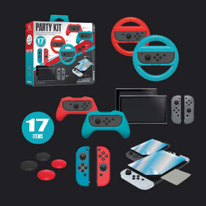 Armor3 17-in-1 Accessory Party Kit For Nintendo Switch