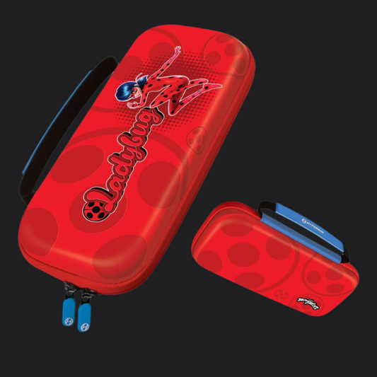 Hyperkin Official Miraculous EVA Hard Shell Carrying Case - Ladybug